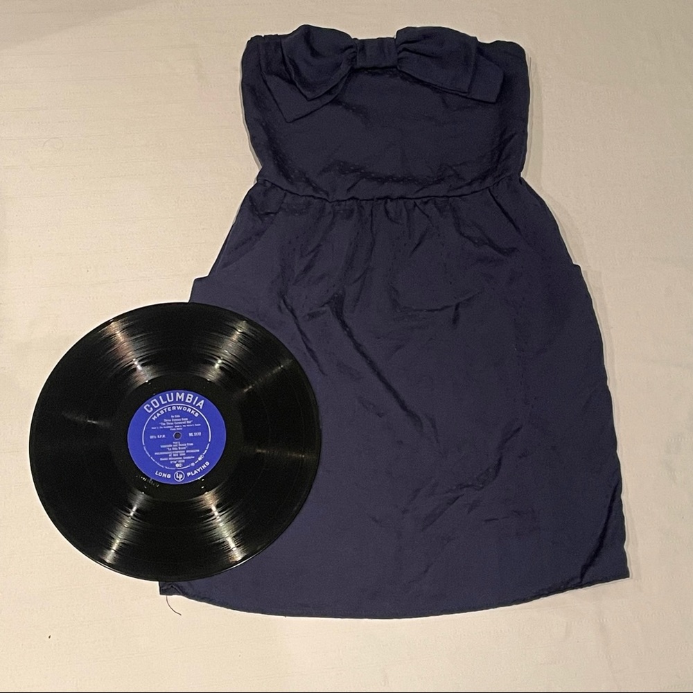 Everly strapless dress
